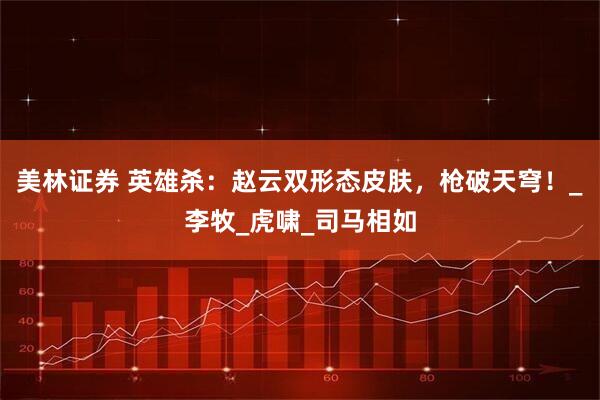 美林证券 英雄杀：赵云双形态皮肤，枪破天穹！_李牧_虎啸_司马相如